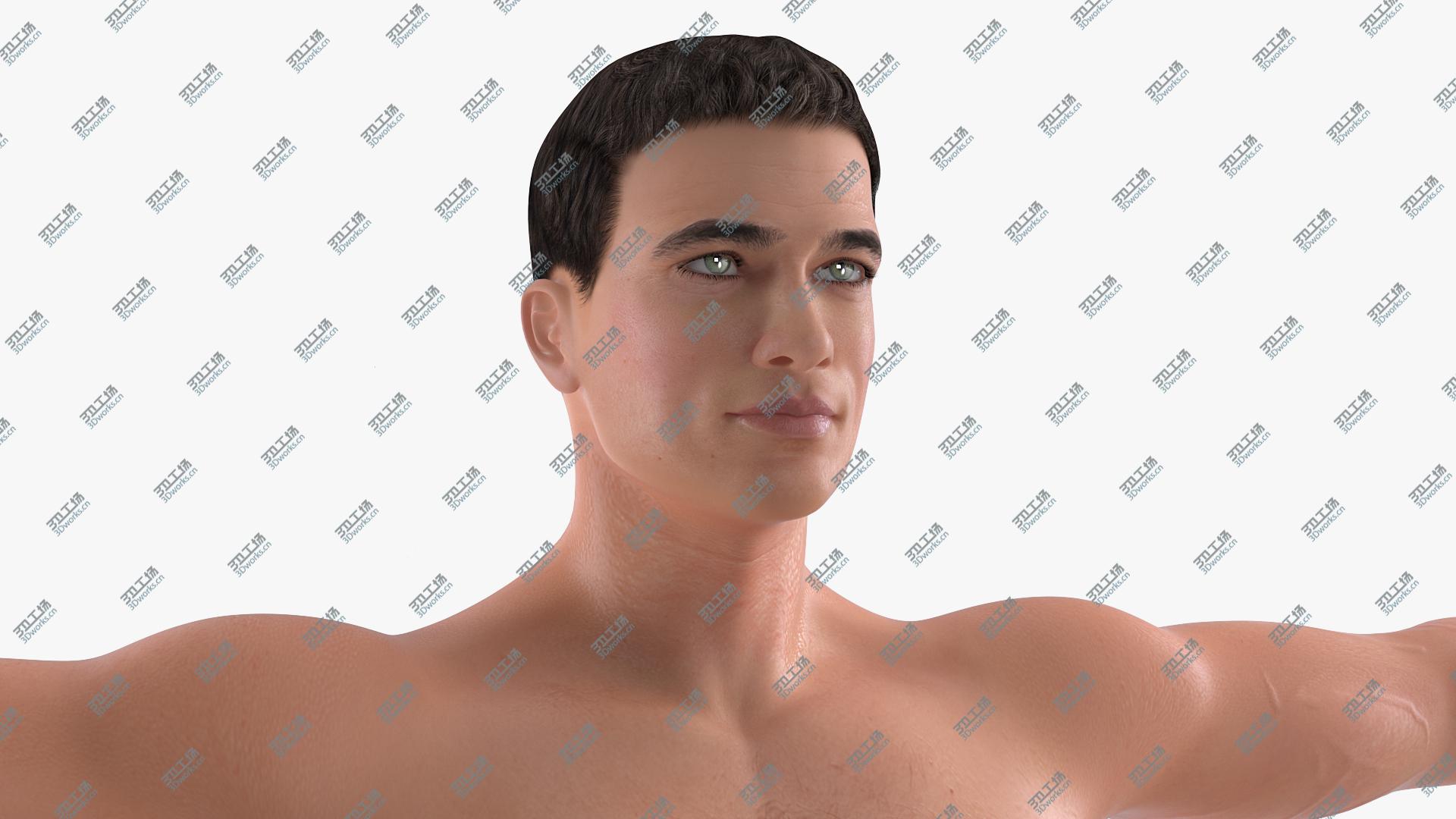 images/goods_img/202104092/3D Fitness Athletic Man T-Pose/2.jpg